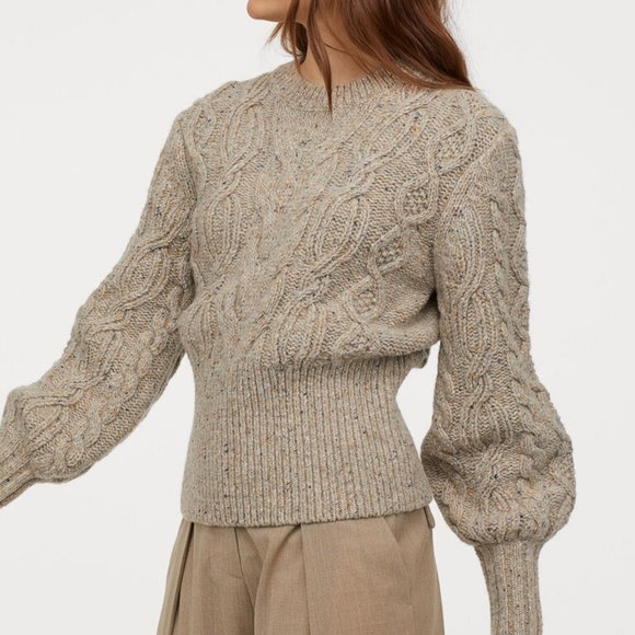 H&M Cable-knit Wool-blend sweater - Picture 11 of 11